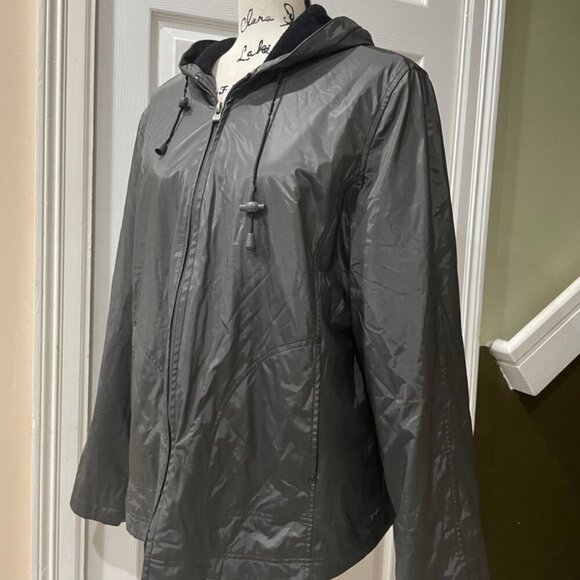 UD UTEX DESIGN RAIN HOOD COAT JACKET ZIP UP SIZE LARGE MEN WINTER JACKET COZZY - Picture 13 of 16